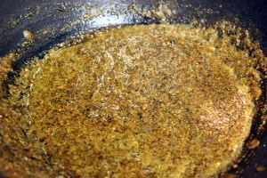 Tadka with Kasuri methi and Pav Bhaji masala