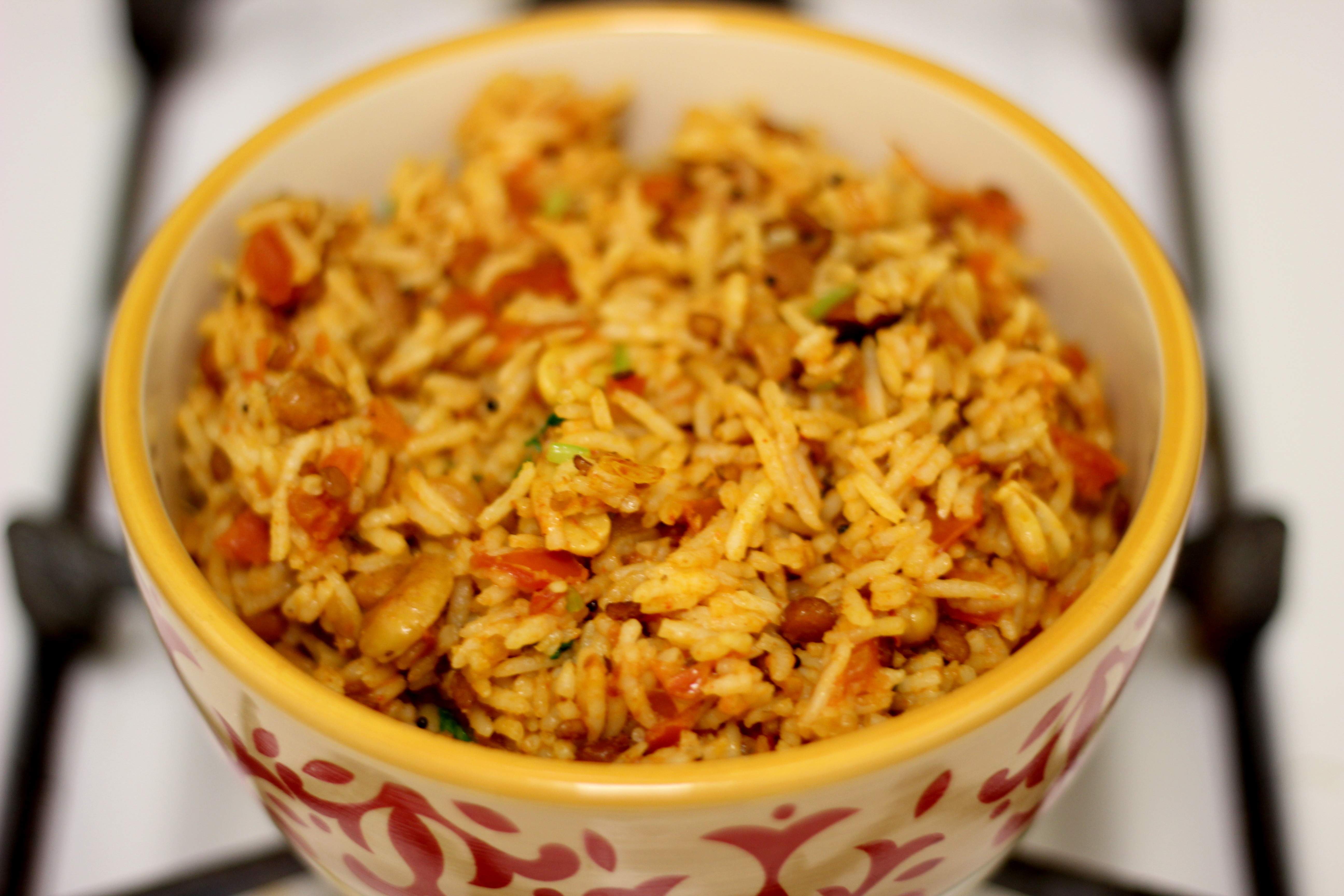 Crunchy Tomato Rice | Aish Cooks