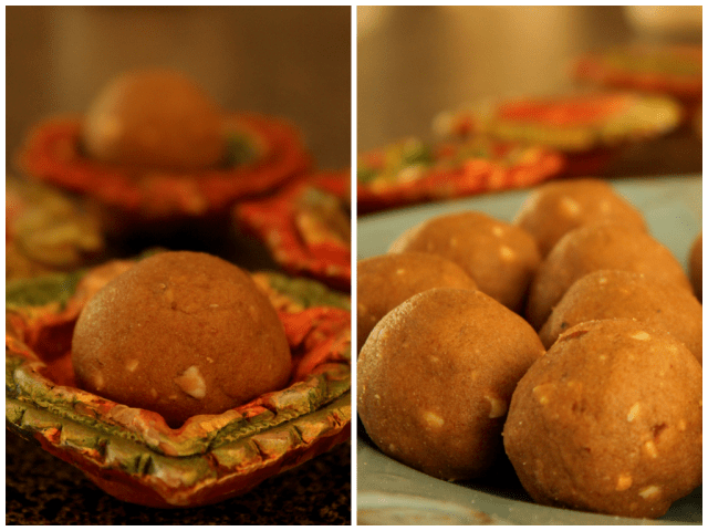 Diwali sweet | Atta Laddu | Wheat Flour laddoos for Diwali