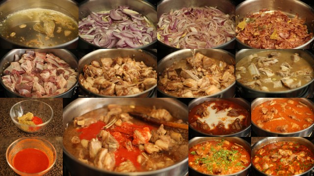 Lamb Rogan Josh - recipe with step by step pictures