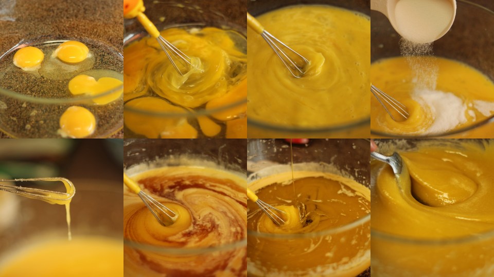 tropical-carrot-cake-ste-by-step-recipe-whisk-eggs-sugar-oil