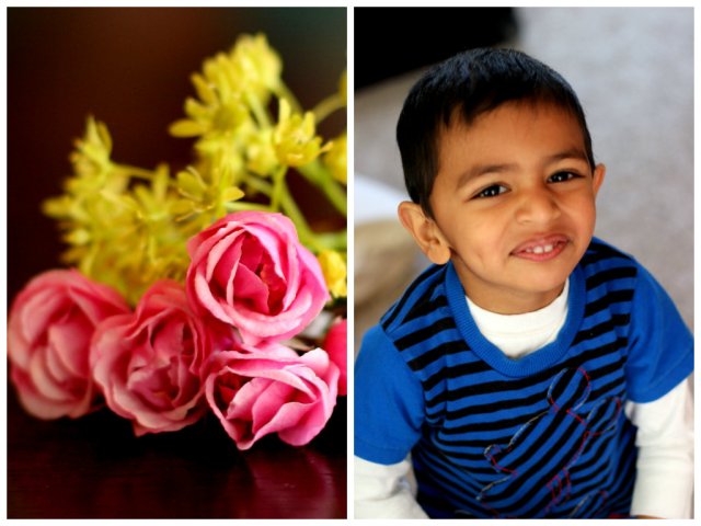 Advaith-turns-3-spring-flowers