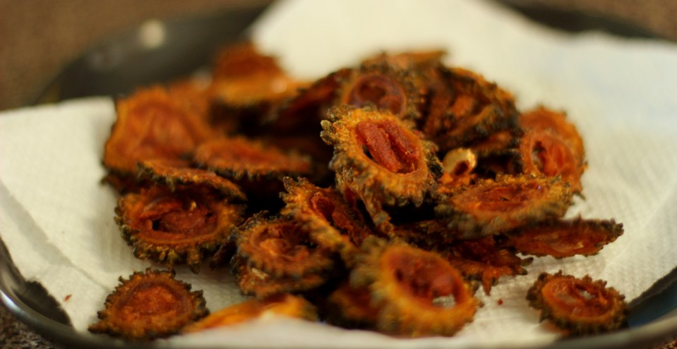fried-bitter-gourd-pavakkai-karela-fry